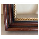 Three Antique Wooden Picture Frames