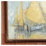 Vintage "Venetian Sails" Print by Arthur V. Diehl