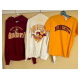 University of Minnesota T-shirt and Sweatshirts