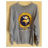 Minnesota Vikings Football Size XL Sweatshirt