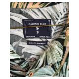 Tommy Bahama and Pacific Blue Mens Vintage Tropical Print Shirts