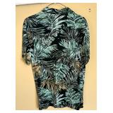 Tommy Bahama and Pacific Blue Mens Vintage Tropical Print Shirts