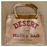 Vintage Desert Water Bag and Browns Valley State Bank