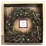 Holiday Harvest Pear Wreath by Restoration Hardware