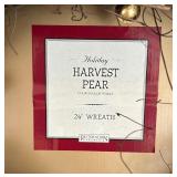 Holiday Harvest Pear Wreath by Restoration Hardware