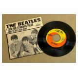 The Beatles 45 Record Album I Want to Hold Your Hand and I Saw Her Stand There