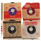 Vintage 45 Record Albums including Pat Boone, Kay Starr, The Ames Brothers, Patti Page and More