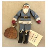Selection of Decorative Santa Clause Figurines