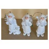 Selection of Decorative Santa Clause Figurines