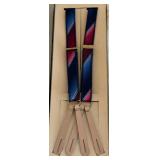 Classy Justers Cufflinks and Tie Clip with New Suspenders