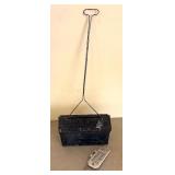 Vintage W.M. H. Jensen Thermometer and Dust Pan