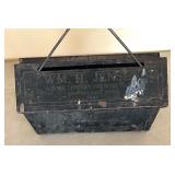 Vintage W.M. H. Jensen Thermometer and Dust Pan