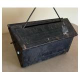 Vintage W.M. H. Jensen Thermometer and Dust Pan