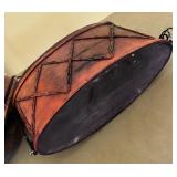 Vintage Bent Wood Handbag