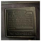 Coach Signature Black Handbag