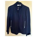 Chicos Size 0 Black Jacket