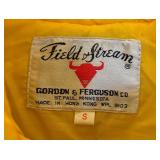 Vintage Yellow and Blue Field and Stream Size Small Vest