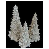 Trio of Dazzling Department 56 Trees