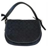 Coach Signature Black Handbag