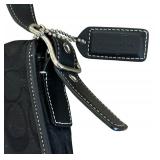 Coach Signature Black Handbag