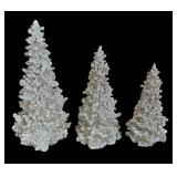 Trio of Dazzling Department 56 Trees