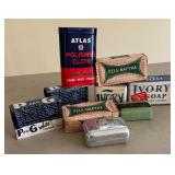 Fels-Naptha Soap, Ivory Soap, P & G White Laundry Soap and More