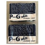 Fels-Naptha Soap, Ivory Soap, P & G White Laundry Soap and More