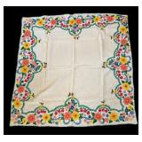 Vibrant Needlepoint Tablecloth