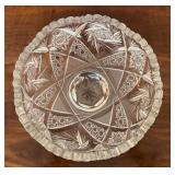 Three Pieces of Beautiful Vintage Crystal Items