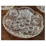 Three Pieces of Beautiful Vintage Crystal Items