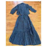 Antique Ladies Two Piece Country Outfit