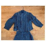 Antique Ladies Two Piece Country Outfit