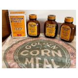 Vintage Yeast Foam Crate, Bottles and More