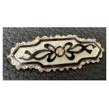 Vintage Sweetheart Expansion Bracelet and Antique Brooch