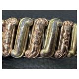 Vintage Sweetheart Expansion Bracelet and Antique Brooch