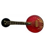 Vintage 1930’s Lucite & Bakelite Banjo Brooch