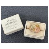 Vintage 10K Black Hills Gold Ring