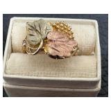 Vintage 10K Black Hills Gold Ring