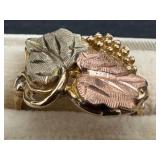 Vintage 10K Black Hills Gold Ring