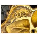 Vintage 10K Black Hills Gold Ring