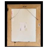 Framed Vintage Portrait Print, The Madonna