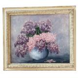 Framed Hydrangea Original Painting