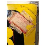 Rare Vintage RCA Victor Metal Sign / Vintage RCA VICTOR Television Wm H. Jensen Advertising Sign