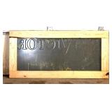 Rare Vintage RCA Victor Metal Sign / Vintage RCA VICTOR Television Wm H. Jensen Advertising Sign