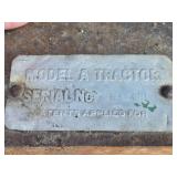 Vintage John Deere A Antique Tractor