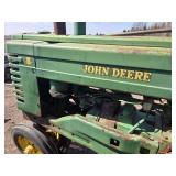 Vintage John Deere A Antique Tractor
