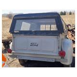 Used Ford Truck Bed Trailer with Topper