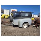 Used Ford Truck Bed Trailer with Topper