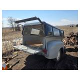 Used Ford Truck Bed Trailer with Topper
