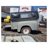 Used Ford Truck Bed Trailer with Topper